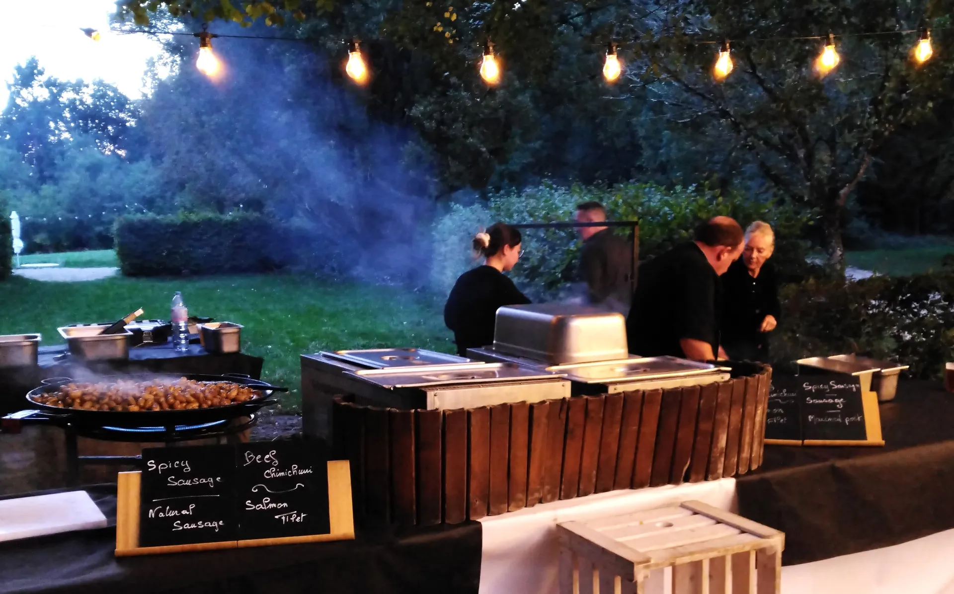 Show-cooking en soirée