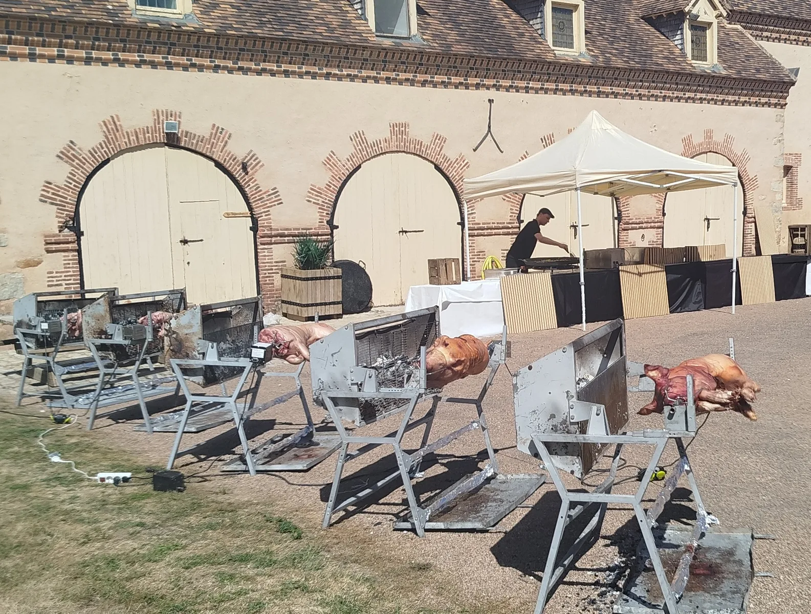 Tournebroche en domaine